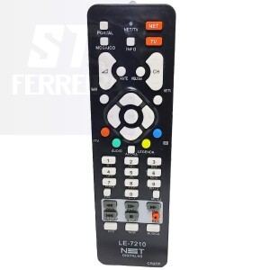 CONTROLE REMOTO RECEPTOR NET DIGITAL (LE-7210)