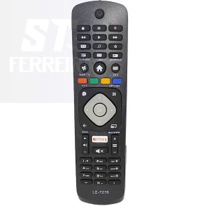 CONTROLE REMOTO PHILIPS SMART/LED/NETFLIX (LE-7276)
