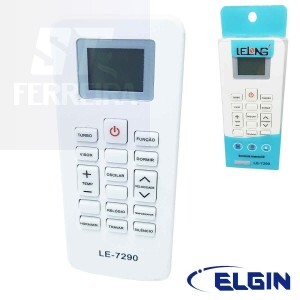 CONTROLE REMOTO AR CONDICIONADO ELGIN (LE-7290)