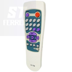 CONTROLE REMOTO MITSUBISHI / AIKO (LE-736)
