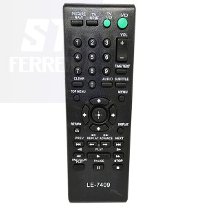 CONTROLE REMOTO DVD SONY (LE-7409)
