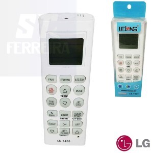 CONTROLE REMOTO AR CONDICIONADO LG (LE-7433)