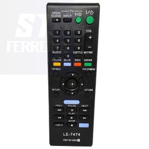 CONTROLE REMOTO SONY DVD / BLU-RAY (LE-7474)