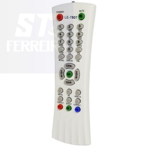 CONTROLE REMOTO PHILCO TV TELA PLANA (LE-7807)