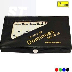 JOGO DE DOMINÓ 28 PEÇAS 7mm (ATF-2610)