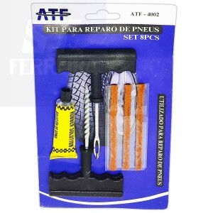 KIT REPARO DE PNEUS 6 PEÇAS (ATF-4002)
