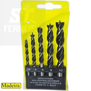 JOGO DE BROCAS MADEIRA (ATF-4004)