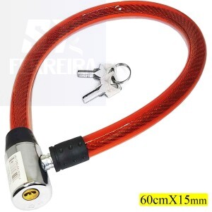 CADEADO BICICLETA 60cmX15mm (ATF-4051)