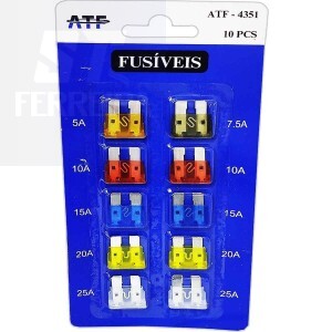 FUSÍVEIS KIT COM 10 UNIDADES (ATF-4351)