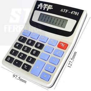 CALCULADORA ELETRÔNICA (ATF-4701)