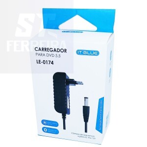FONTE CARREGADOR 12V/3A (LE-0174)