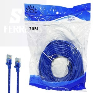 CABO DE REDE 20 METROS RJ45 CRIMPADO (N215)