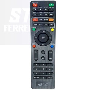 CONTROLE REMOTO RECEPTOR CENTURY DIGITAL (SKY-8086)