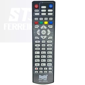 CONTROLE REMOTO RECEPTOR BEDIN SAT (SKY-9209)