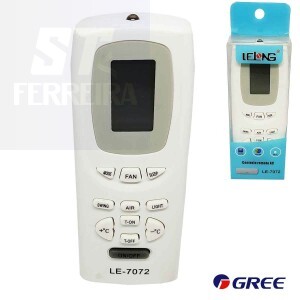 CONTROLE REMOTO AR CONDICIONADO GREE (LE-7072)